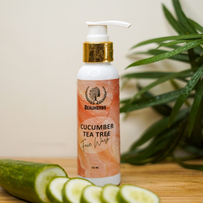 Cucumber & Tea Tree Face Wash - Image 5